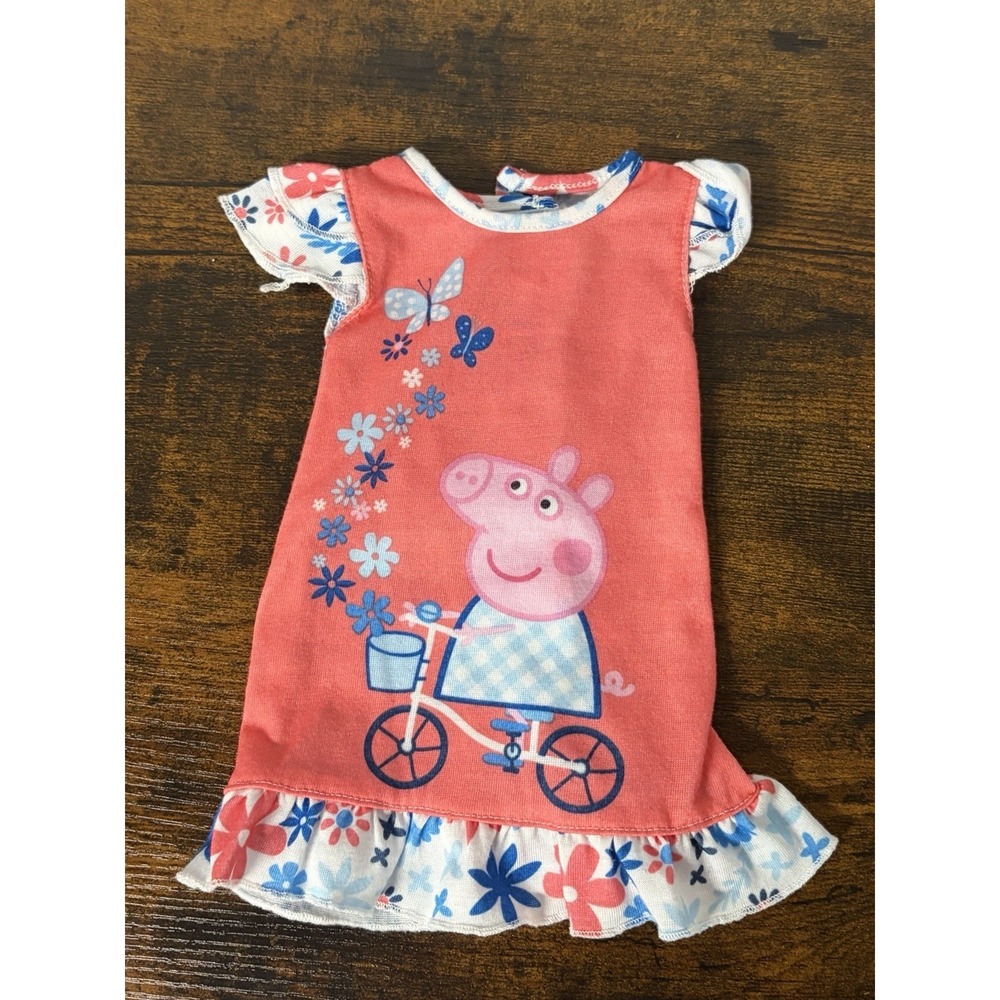 Komar Kids Peppa Pig Doll‎ Clothes Nightgown Outfit For 14-18" Dolls